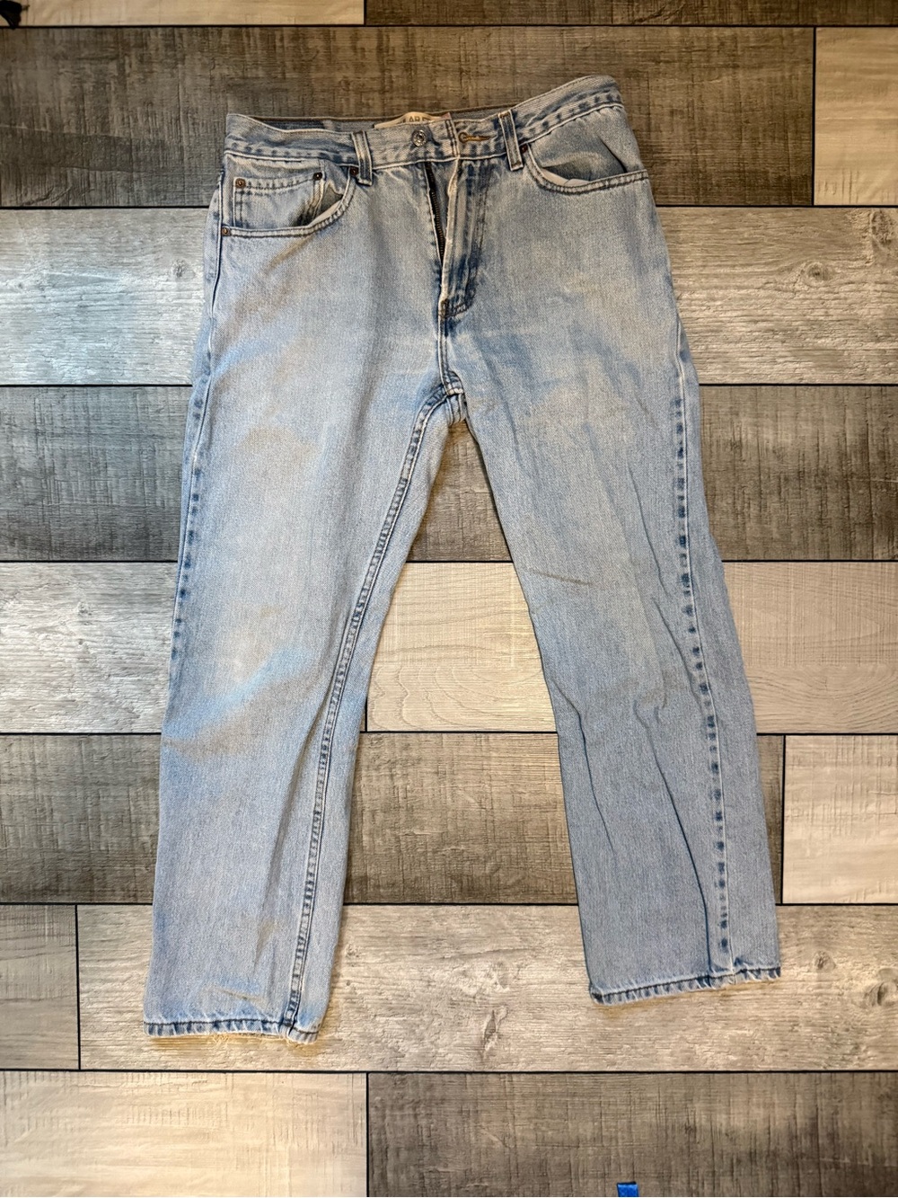 Levi’s 505 32x30 Light Wash Blue Jeans